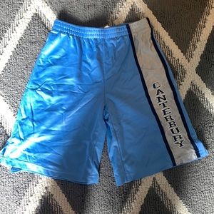 Carolina Blue shorts, youth size large